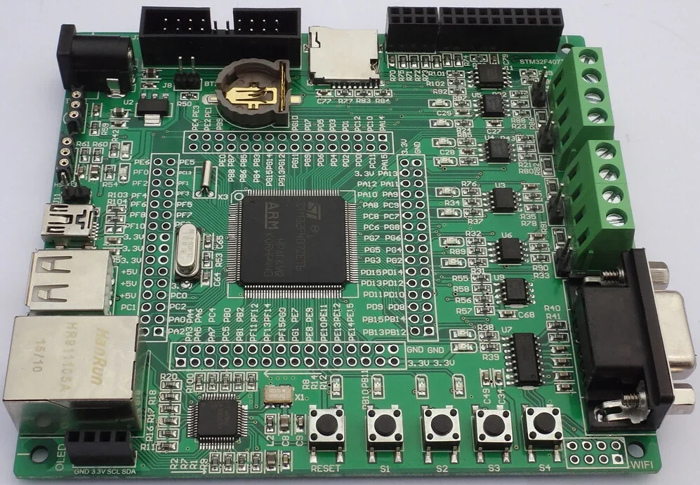 STM32F407 Development Board (Enhanced)/Ethernet/CAN/485/RFID/