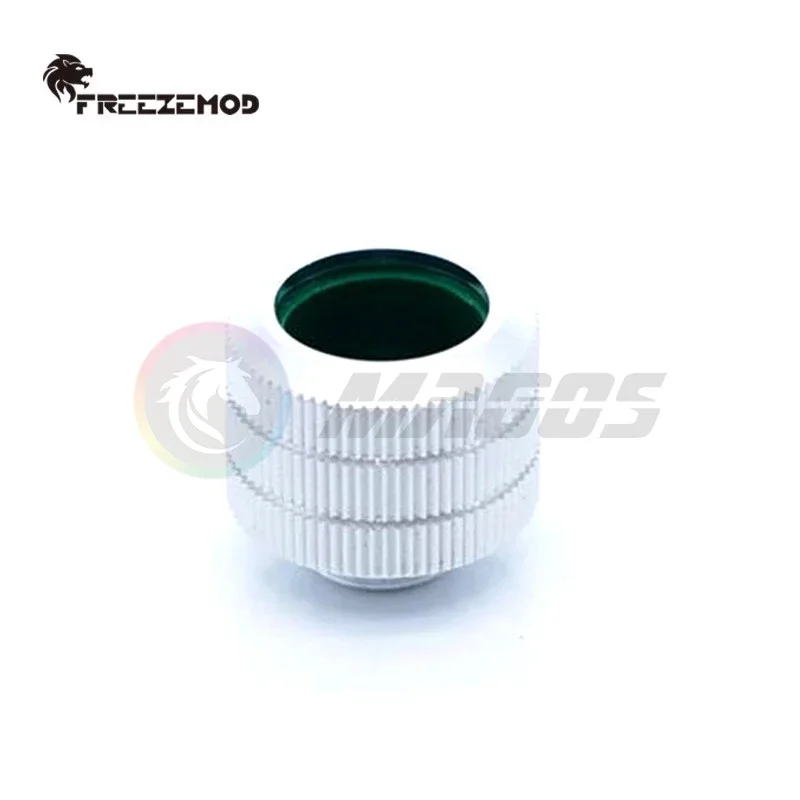 FREEZEMOD OD16MM Hard Tube Fitting PETG Acrylic Metal Pipe PC Cooling Connector Anti-Fall Hand-Tighten with 20kg Pulling Force