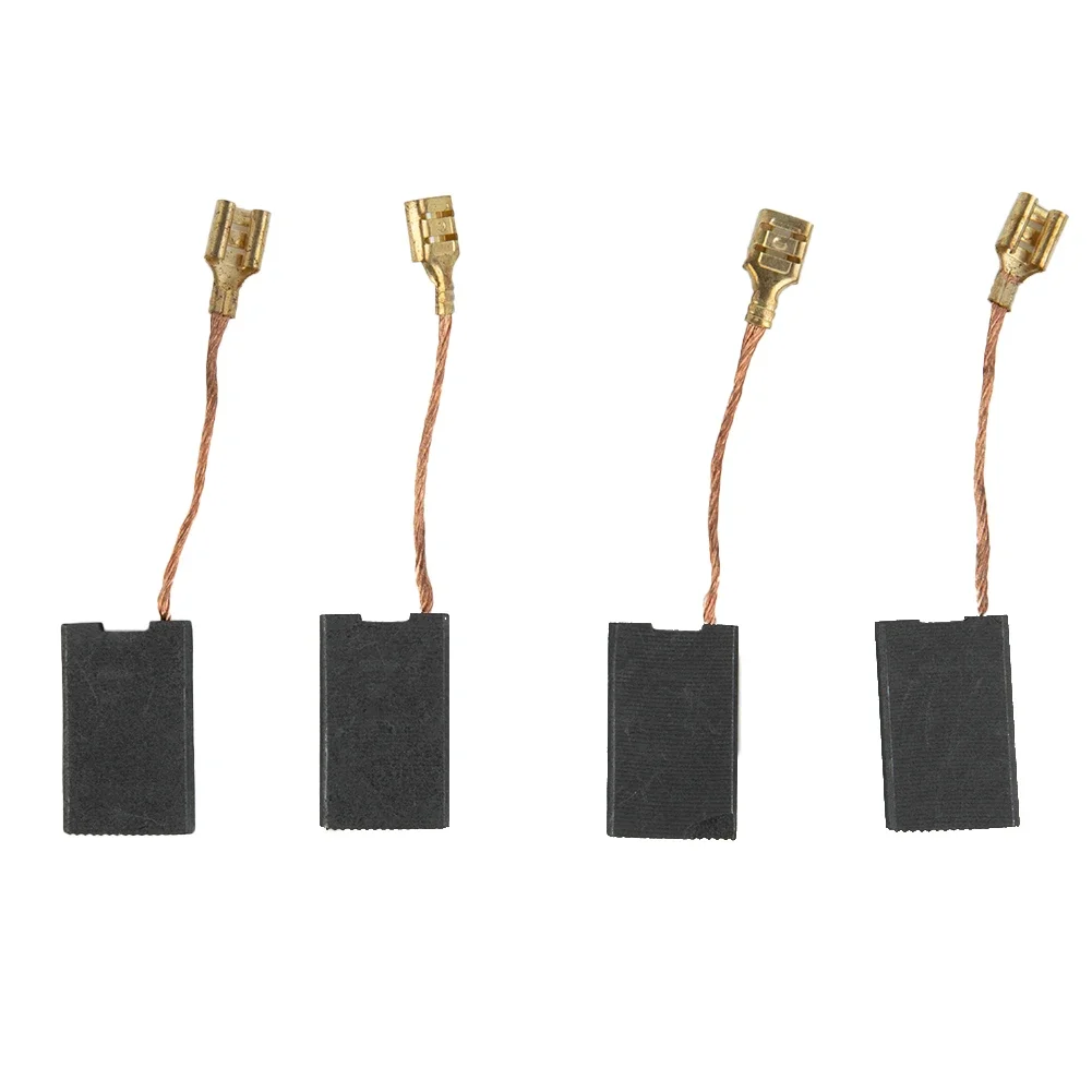 4pcs Carbon Brushes 6.3x16x26mm For For GSH11E GBH11DE Demolition Hammer Rotary Drill Replacement Parts Power Tool Accessories
