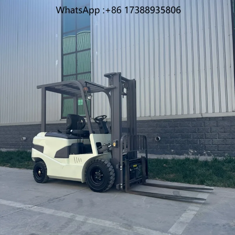 New FS-35 High-Quality Customizable Electric Forklift Equipped with Lithium Battery Solid Tires, and Hydraulic Cylinder Steering