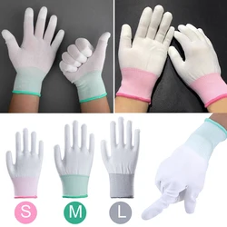 PU Coated Finger Gloves Antiskid Glove Work Gloves Safety gloves Anti Static Glove Clean Gloves Polyurethane Repair Safety Hot