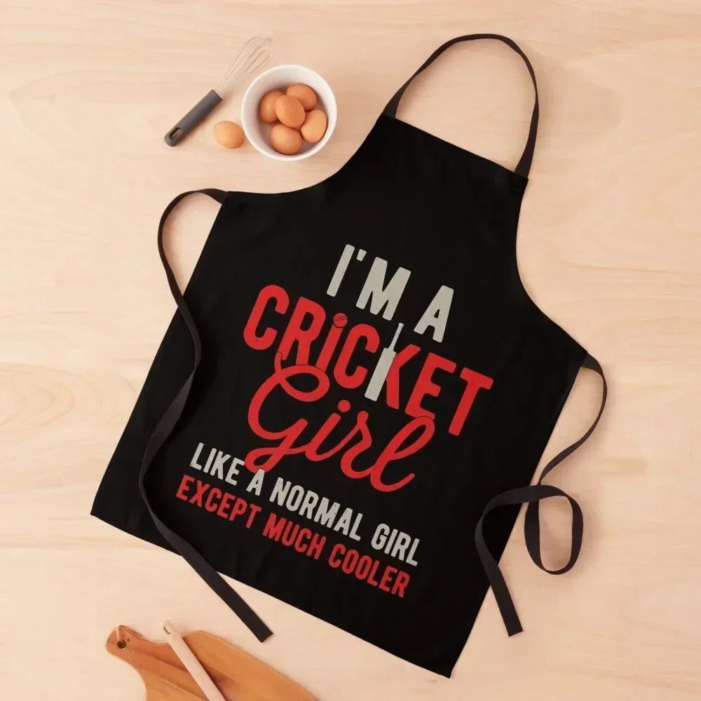 

Cricket Girl Apron For Woman japanese style Barista christmas kitchen cloths Apron