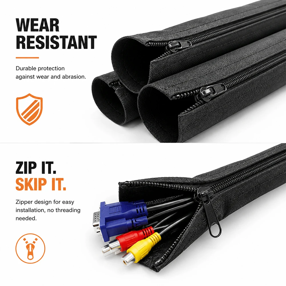 Wodoodporny organizer kabli z  – Cable Sleeve Neoprene recenzja i cena