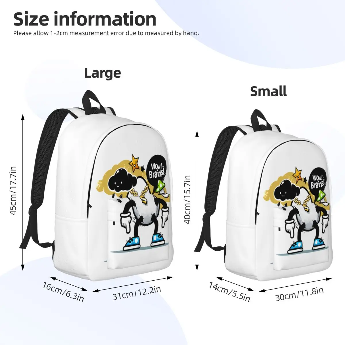 Handbag Cool Zipper Closure Greninja Students Birthday Gift Cool Handbag Hiking image 4