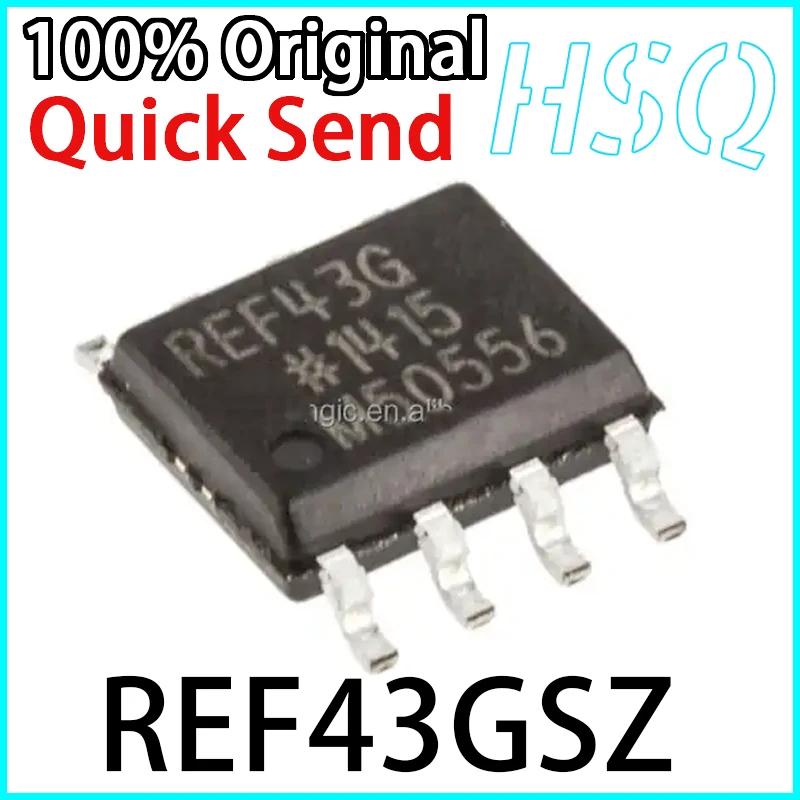 5PCS REF43GSZ REF43GS REF43G Voltage Reference 2.5V Package SOP-8 New Original