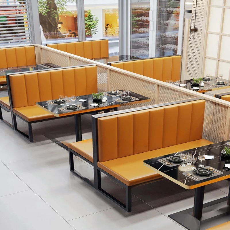 

Dessert Shop, Tea , Dining Table And Chair Set, Upholstered Booth Seating, Western Restaurant, Hot Pot Rest