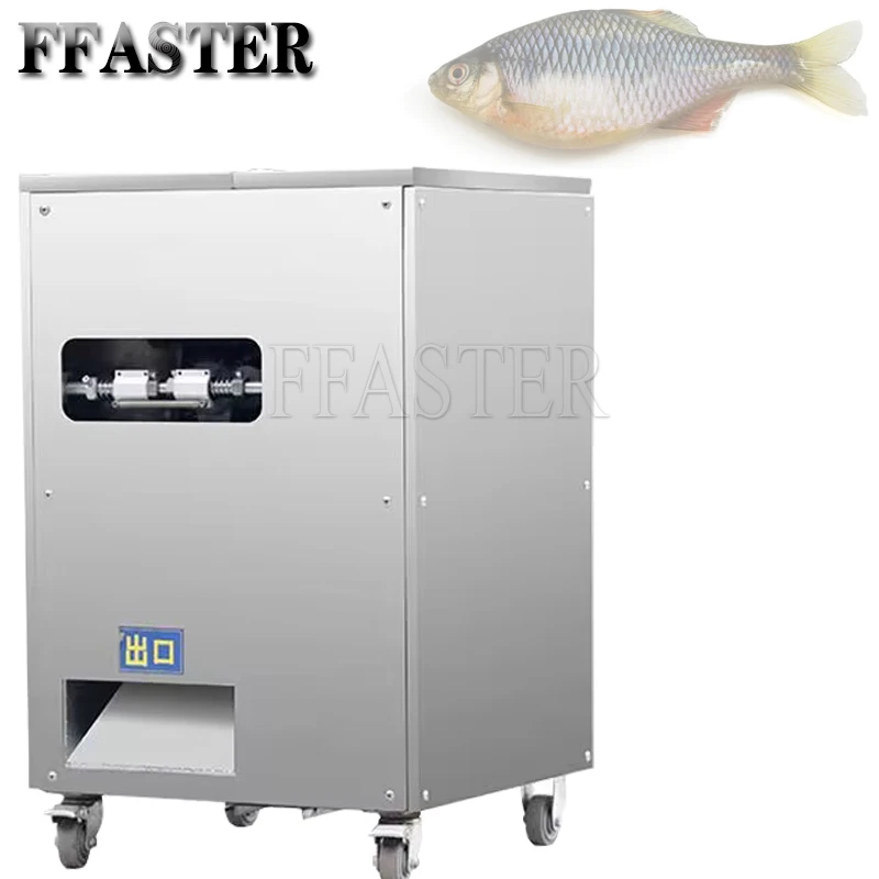 

Commercial 220V Automatic Fish Processing Machine 1500W High Speed Scraping Scale Fish Gutting Machine Fish Killing Machine