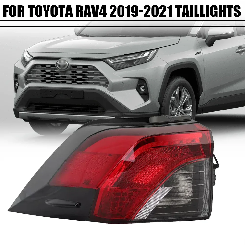 リアコンビネーションテールライトアセンブリトヨタ-rav4-xa50-2019-2021-ブレーキターンシグナルリバースランプ車の交換部品
