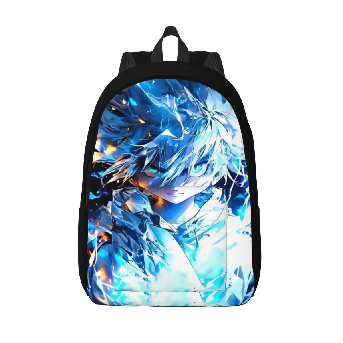 Killua Manga Anime Hunter X Hunter Backpack for Men Women Teenage High School Hiking Travel Daypack Laptop Shoulder Bag Gift