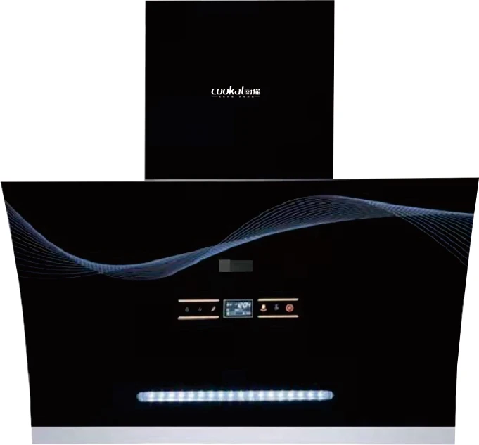 경쟁력 있는 가격의 벽걸이형 레인지 후드 주방용 쿠커 후드 자동 세척 기능 포함