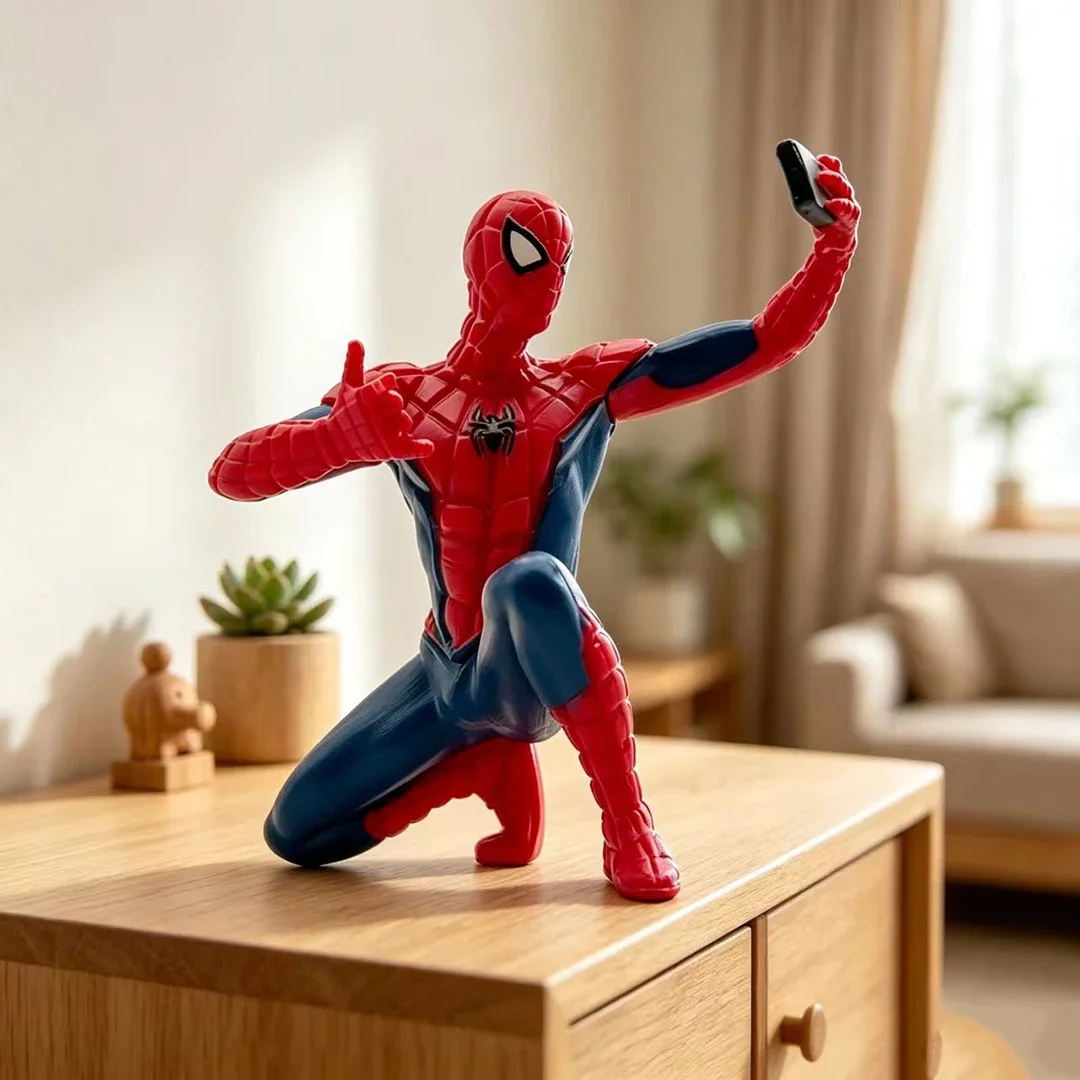4-teiliges Set Spider-Man Superhelden-Actionfiguren, Mini-Modell, Sammlerstück, Heimdekoration, Autodekoration, Anime-Geschenk für Fans – Detail 5