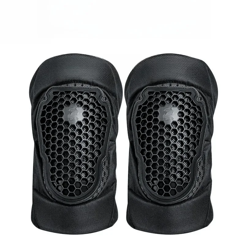 Motorcycle riding protective gear is convenient to wear, knee pads and elbow pads are breathable and upgraded.