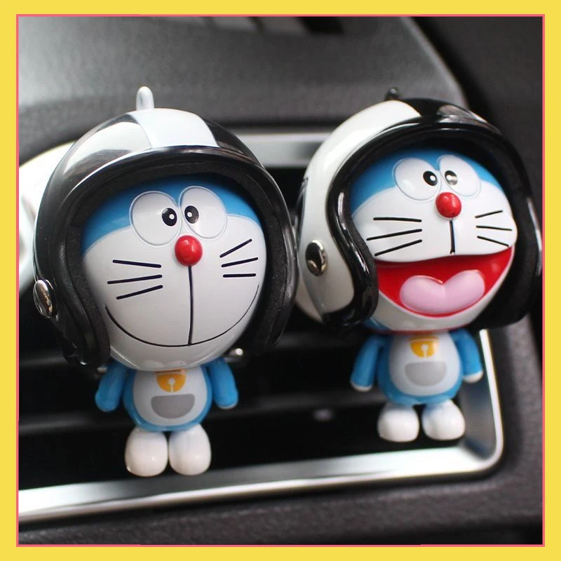 

Doraemon Car Air Outlet perfume Cartoon Car Interior Fragrance Decoration Cute Dingdang Cat Balm Car Interior Jewelry