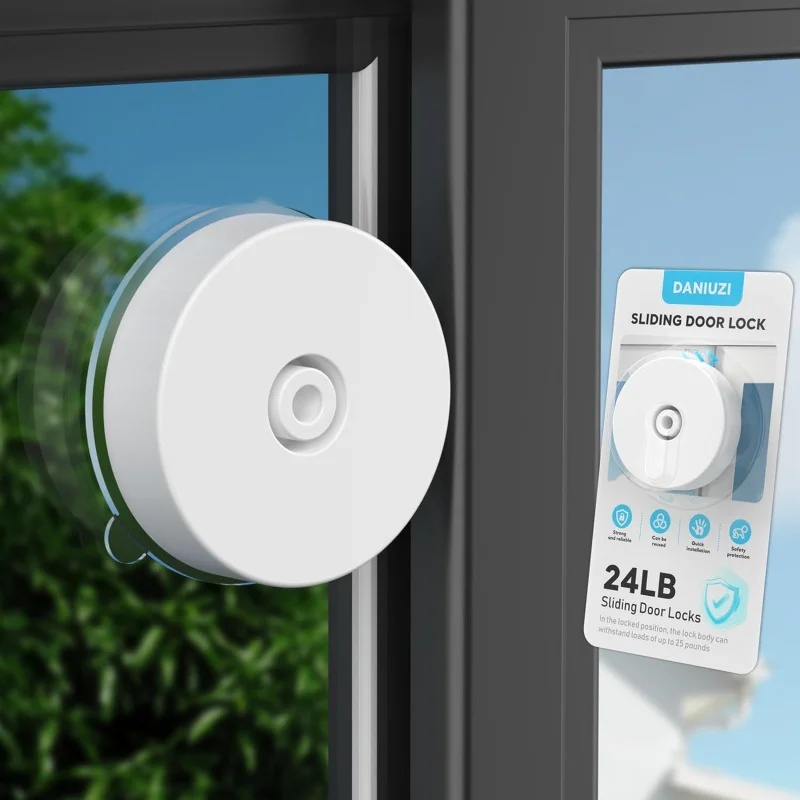 슬라이딩 도어 잠금 장치 어린이 안전, 반복 가능한 설치, 유리 및 진공 Adso