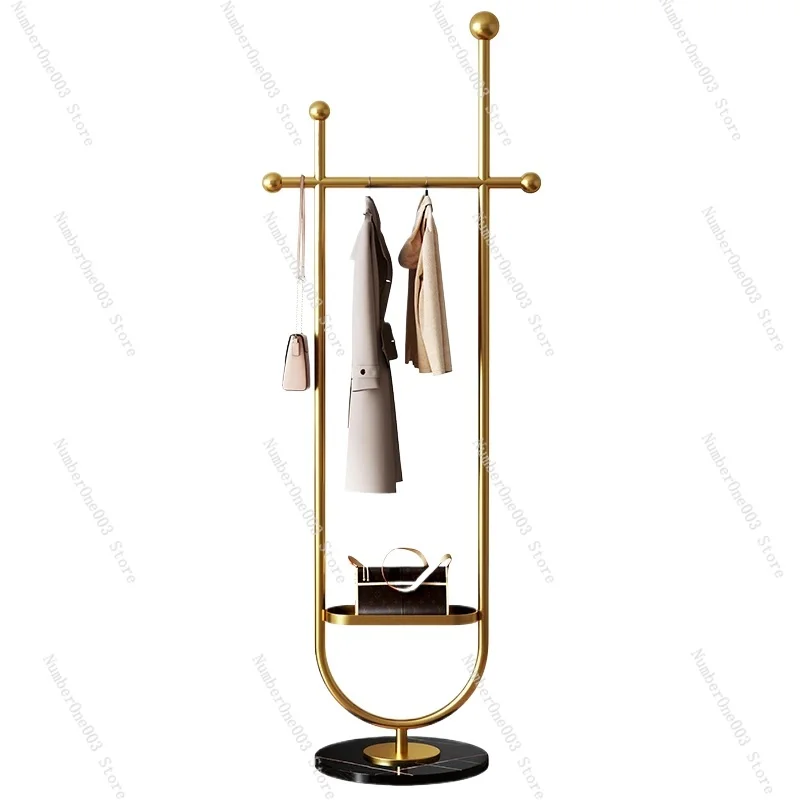 Metal Clothes Rack Entrance Boutique Living Room Clothes Rack