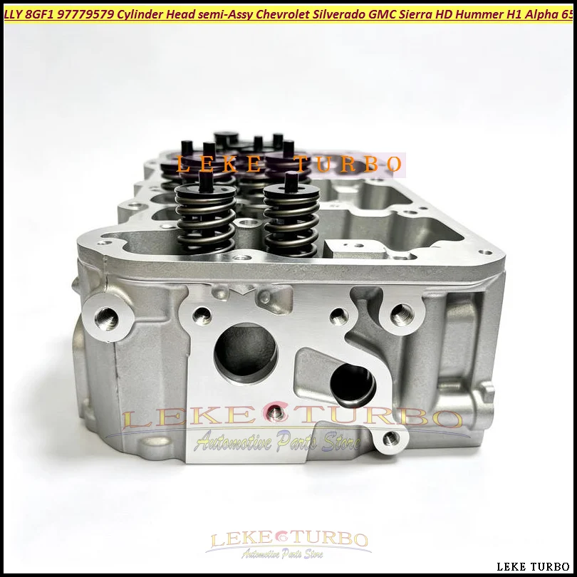 LLY 8GF1 Cylinder Head Semi‑Assembly 97779579 For Chevrolet Silverado For Hummer H1 Alpha For GMC Sierra HD 6599CC 6.6T OHV 16V