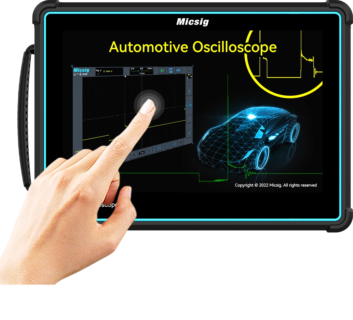 Micsig Automotive Oscilloscope micsig ATO Series ATO2002/1004/2004/3002/3004 2/4ch 100/200/300MHz  Bandwidth 2GSa/s