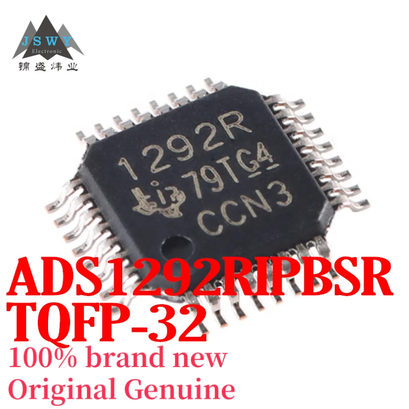 

(1/10 pcs) ADS1292RIPBSR ADS1292 Silk Screen 1292R TQFP-32 24-Bit Analog-to-Digital Converter Genuine Stock Free Shipping