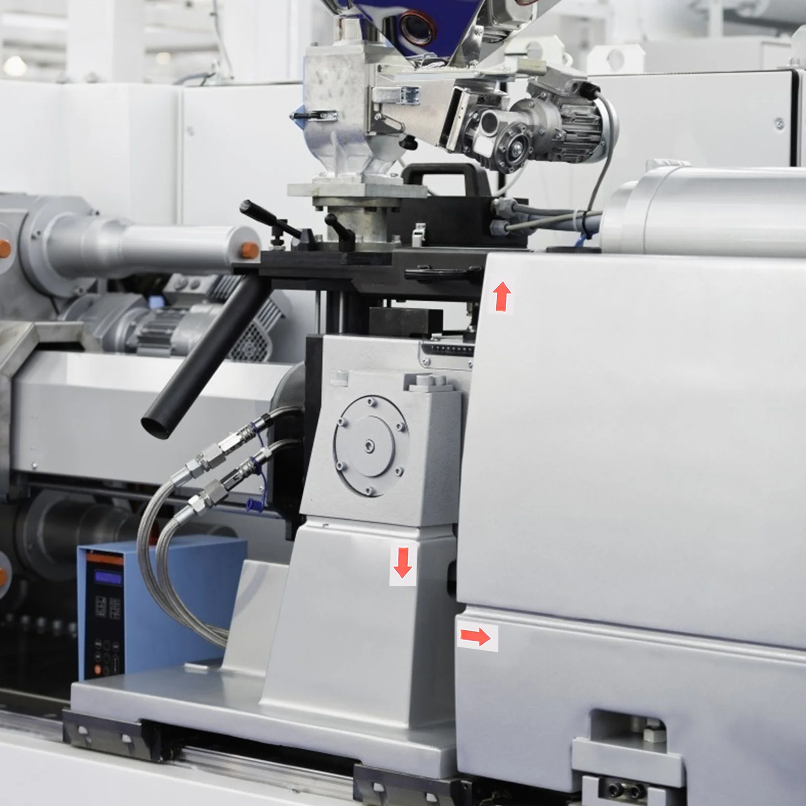 80 قطعة من ملصقات السهم ذاتية اللصق باللون الأحمر وضوح عالية يشير إلى ملصقات المنتجات غير المؤهلة لإعادة العمل والعلامات الاتجاهية #4