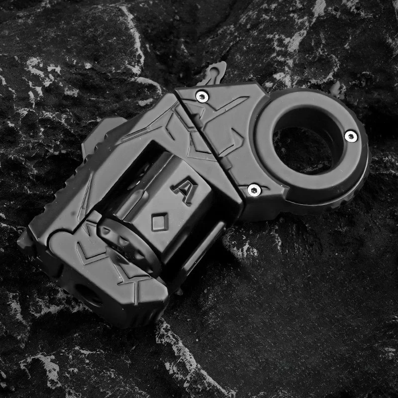 EDC Metal Alloy Creative Shell Ejecting Fidget Toy Stress Relief Model Popular Gift view 6