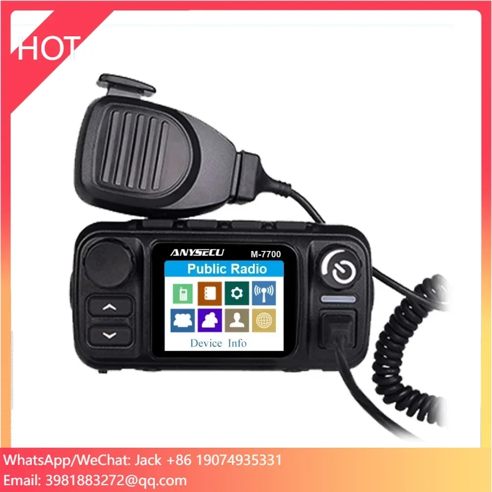 

M-7700 4G LTE POC Network Mobile Radio M7700 Base Station Linux GPS With SOS Work With Realptt Car Radio