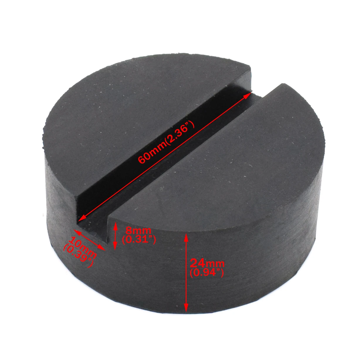 Jack Pad Anti-slip Rail Adapter Rubber Support Block Heavy Duty Car Lift Tool Accessories For Honda Toyota Nissan Hyundai VW Kia