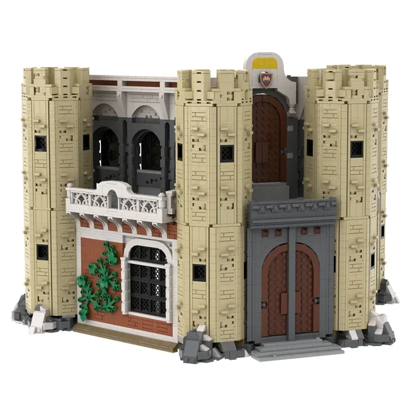 Medieval Fortress Model Moc Building Bricks The King's Castle Technology Modular Blocks Gifts Christmas Toys DIY Sets Assembly