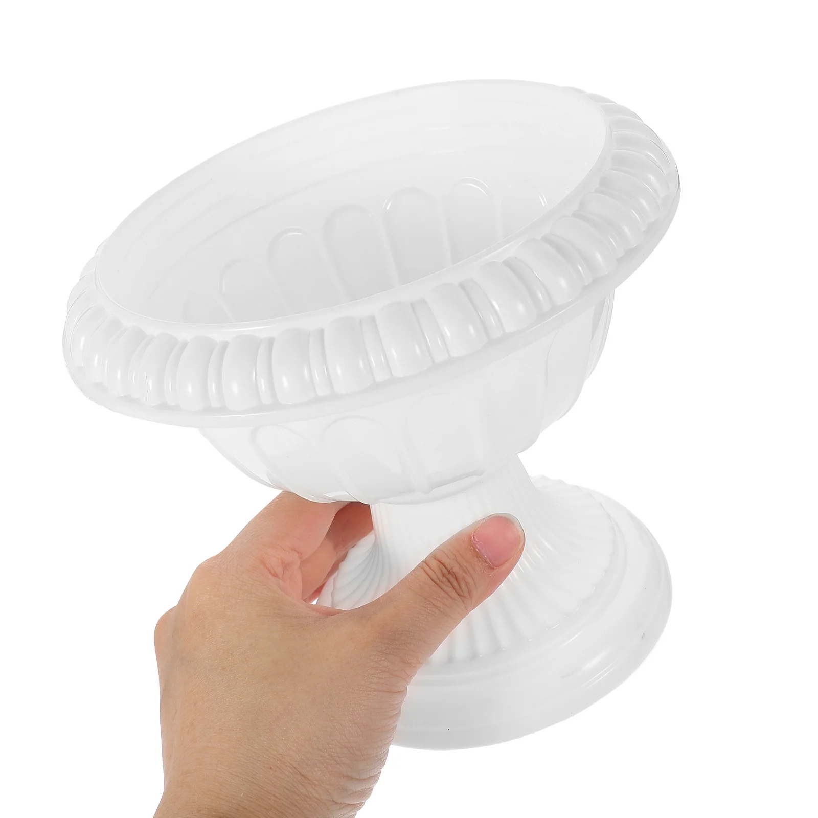 

4Pcs Small Flower Pots Succulent Pot Roman Style Planter for Home Decor Garden Wedding Party Decoration Lightweight Vintage