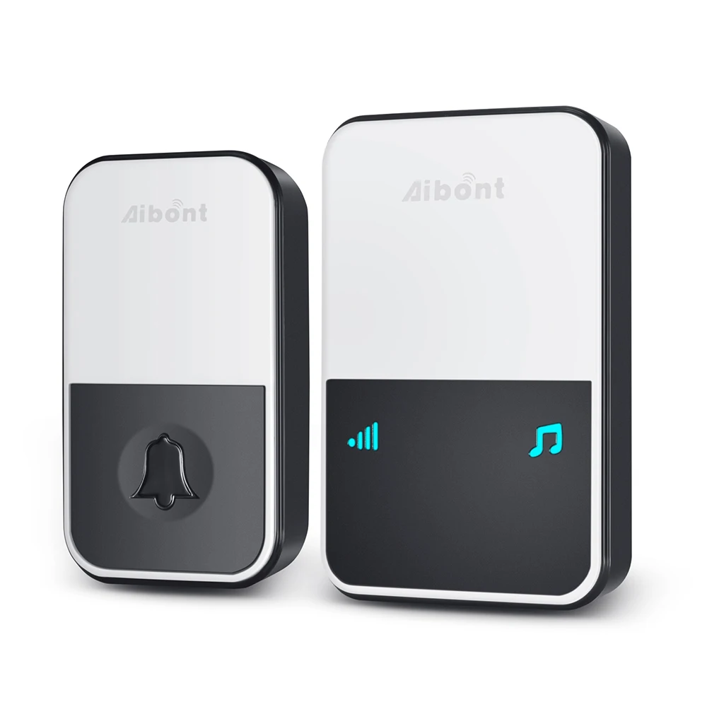 

Top Quality New Battery-operated Wireless Door Bell Waterproof Cordless Doorbells