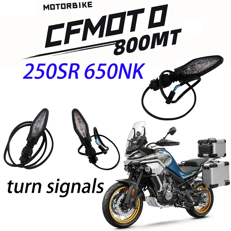 

Suitable for CFMOTO original motorcycle accessories 250SR 650NK/650-7C left and right turn signals 800MT turn signals LED lights