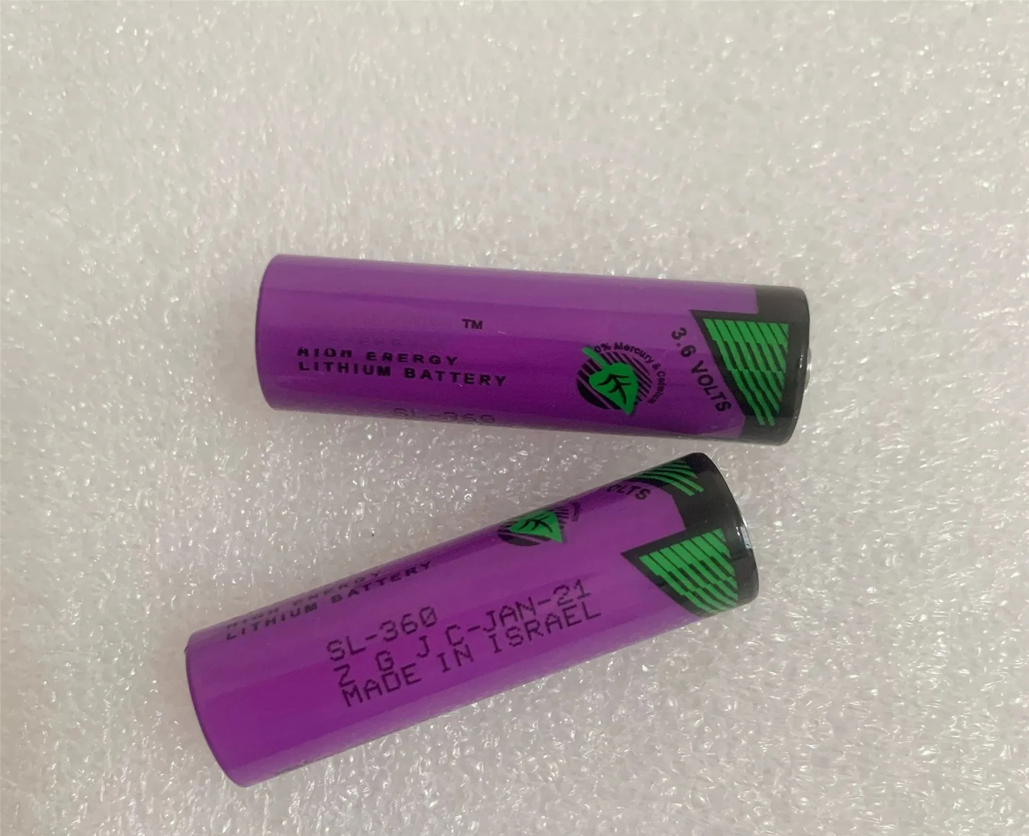2pcs,. for Siemens S7-400 battery SL-360 TL-5903 6ES7971-0BA00,.