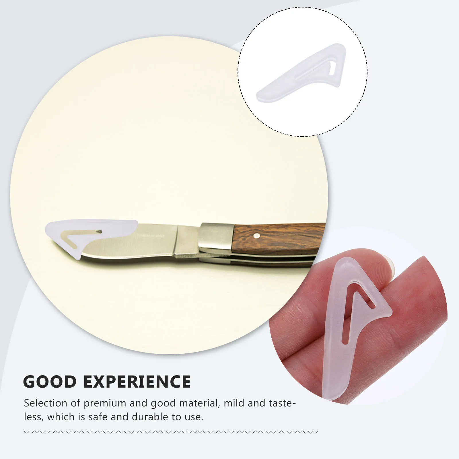 25Pcs Anti-Collision Cutter Tip Covers Practical Knife Sleeves for Safe Handling and Long-Term Use in Kitchens