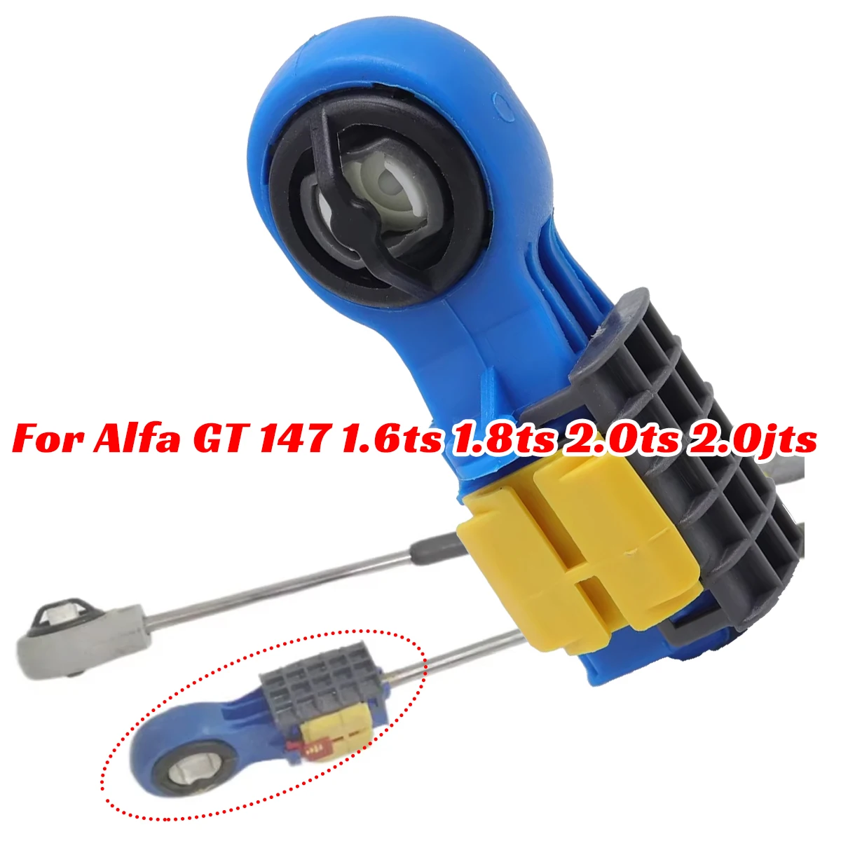 

For Alfa GT 147 1.6ts 1.8ts 2.0ts Gearbox Gear Shift Lever control Cable End Linkage Transmission Connector Accessories Parts