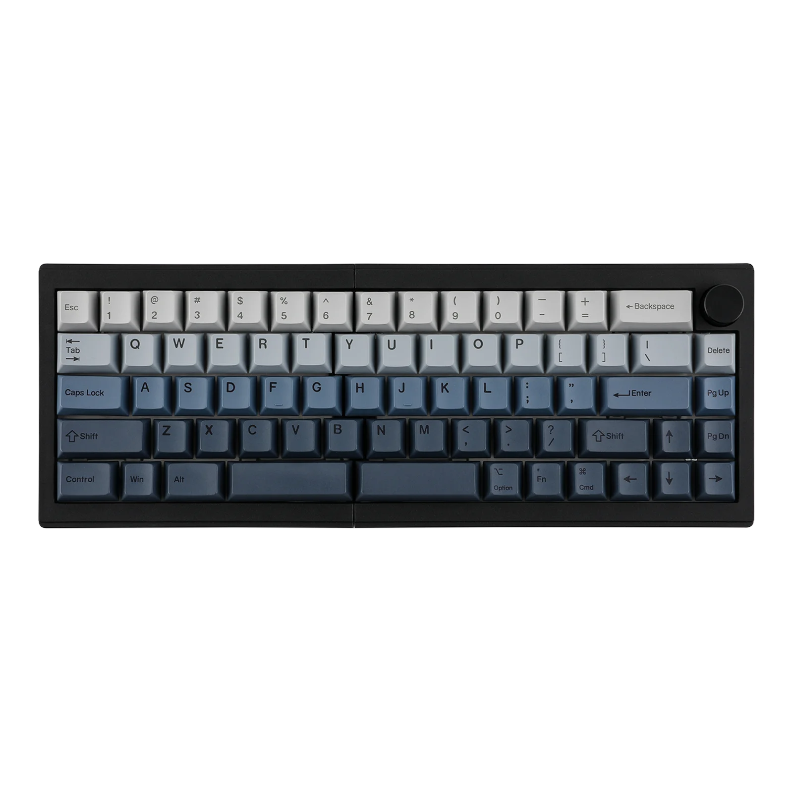 EPOMAKER Split65 60% Layout QMK Gasket-mounted Hot-Swap Wired/2.4GHz/Bluetooth 5.0 Wireless Mechanical Keyboard South-facing RGB