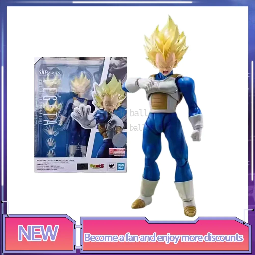 

Bandai Original Shf Vegeta Figure Dragon Ball Action Figures Super Saiyan Vegeta Anime Figurine Pvc Gk Doll Kids Toys Gifts