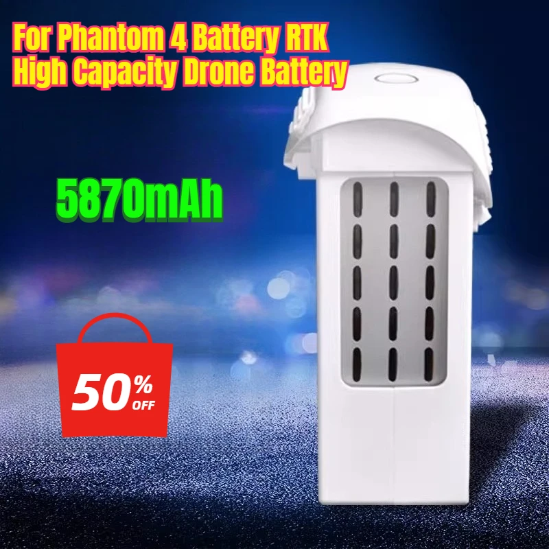 

5870mAh for Phantom 4 Battery RTK High Capacity Drone Battery