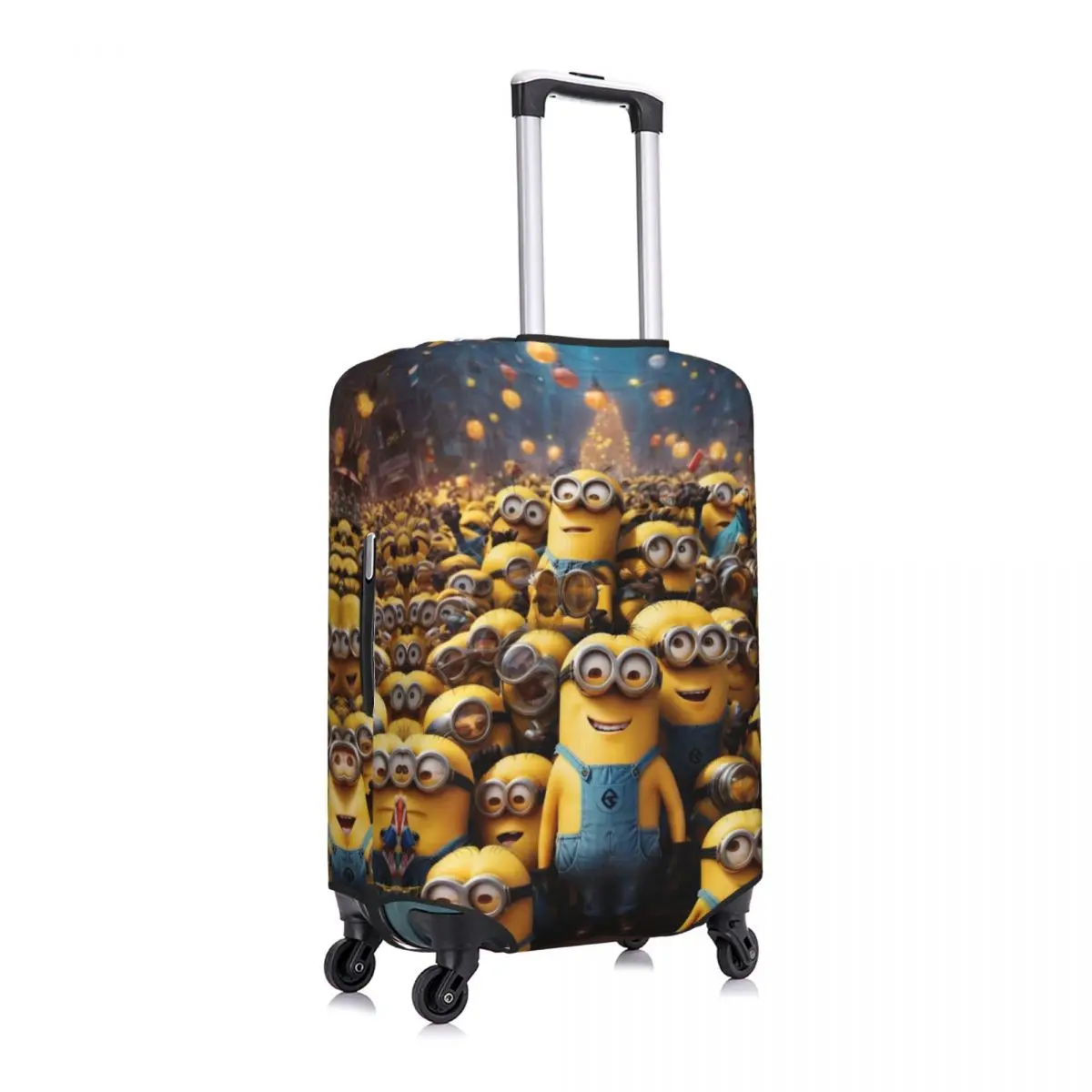 Juste de Protection Personnalisée pour Valises de Voyage, Lavable, à la Mode, Minions