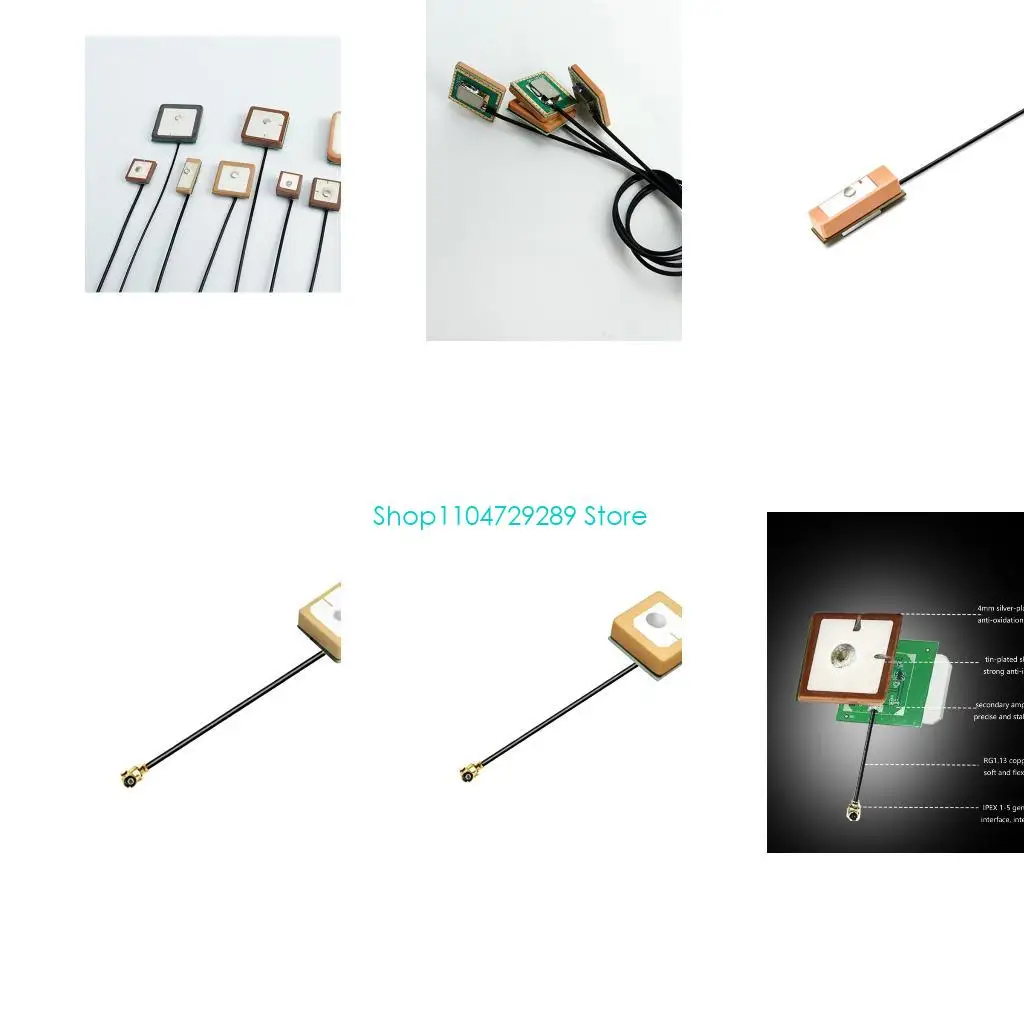 D8KE Wire BeiDou Patch Antenna Multiple Styles for Vehicle Electronics Repair