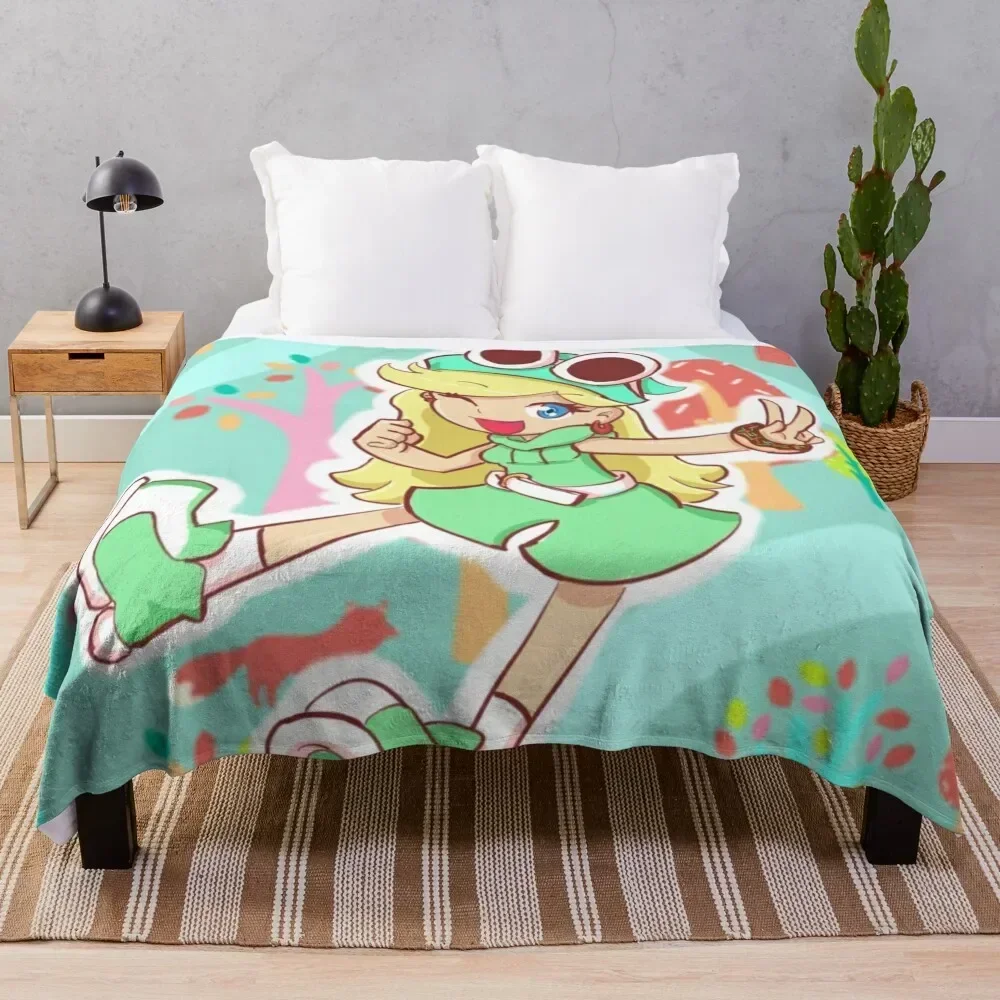 Leni loud Throw Blanket Decorative Throw Sofa Throw anime Blankets