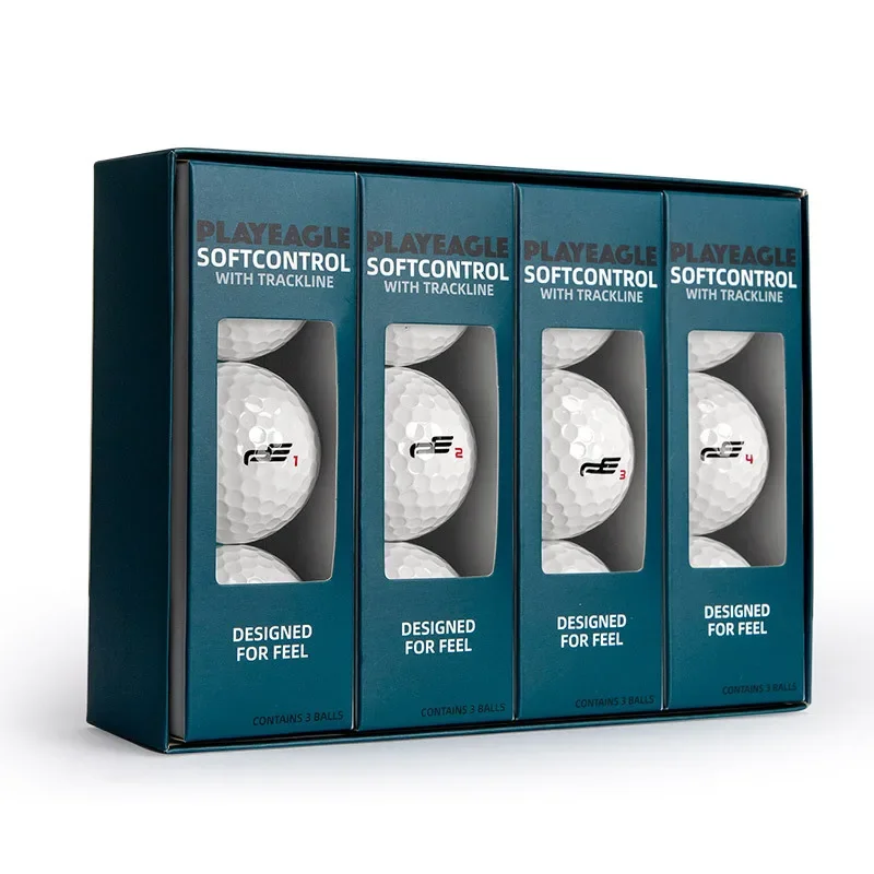 حقل كرة الجولف الجديد ثلاثي الطبقات مخصص لكرة التمارين عالية الجودة PLAYEAGLE 12 / الصندوق #5