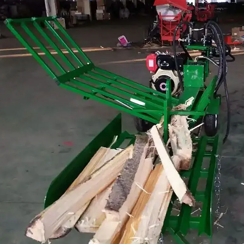 Wood Cutting Machine 45 Ton Log Splitter Gasoline Hydraulic Electric Wood Splitter Firewood Processor