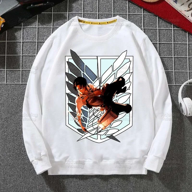 Shingeki no Kyojin Anime Allen Fashion Men's Hoodies Spring Autumn Attack On Titan Male Hoodies Men's Hoodies Sweatshirt Tops