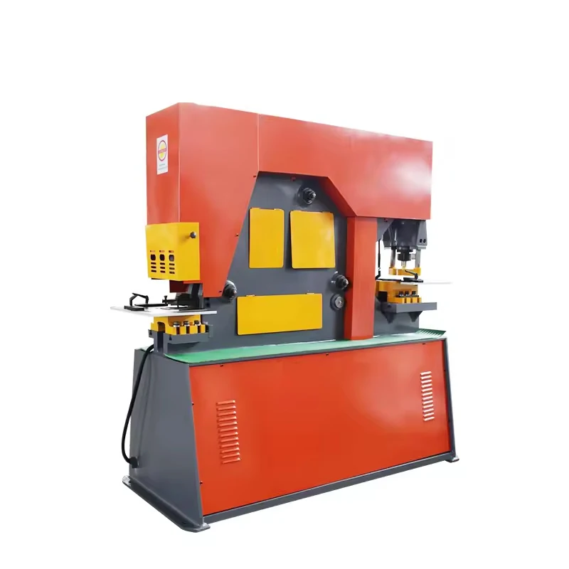 آلة قص الحديد والقص الهيدروليكية المدمجة باستخدام الحاسب الآلي متعددة الوظائف