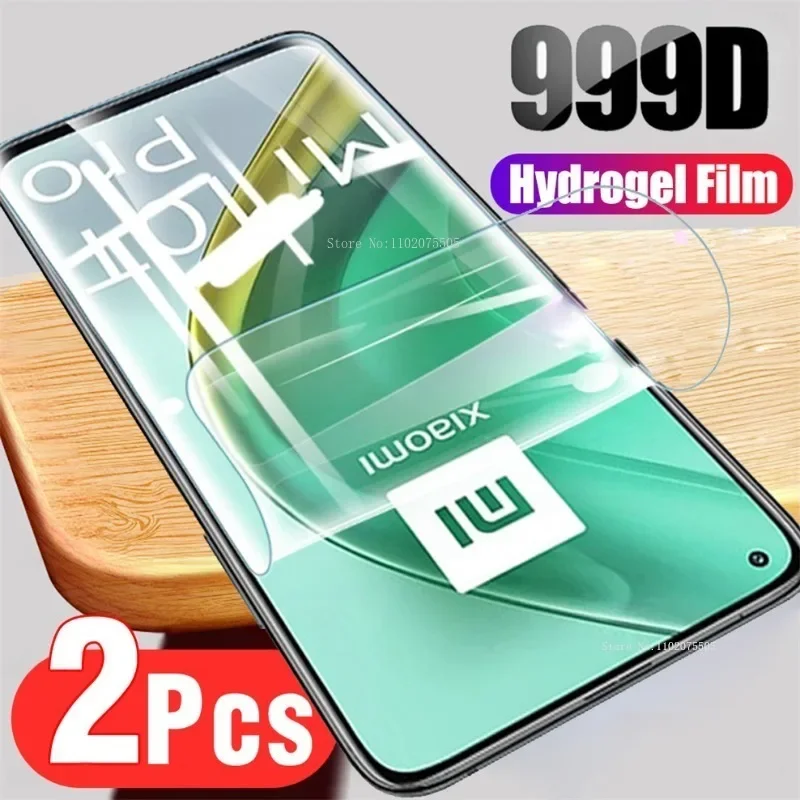 2Pcs hydrogel Film For Mi 10T Pro Xiaomi 10T Lite Screen Protector Mi 11T 12T Soft Glass Mi 10T Pro Xiaomi Mi 10 T Pro Hidrogel