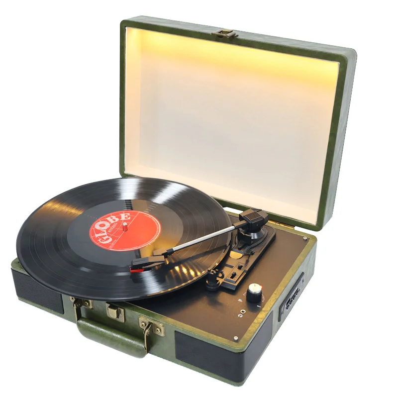 

European Antique Style P09 Retro Vinyl Record Player Home Living Room Decoration Cross-Border Phonograph Consumer Electronics