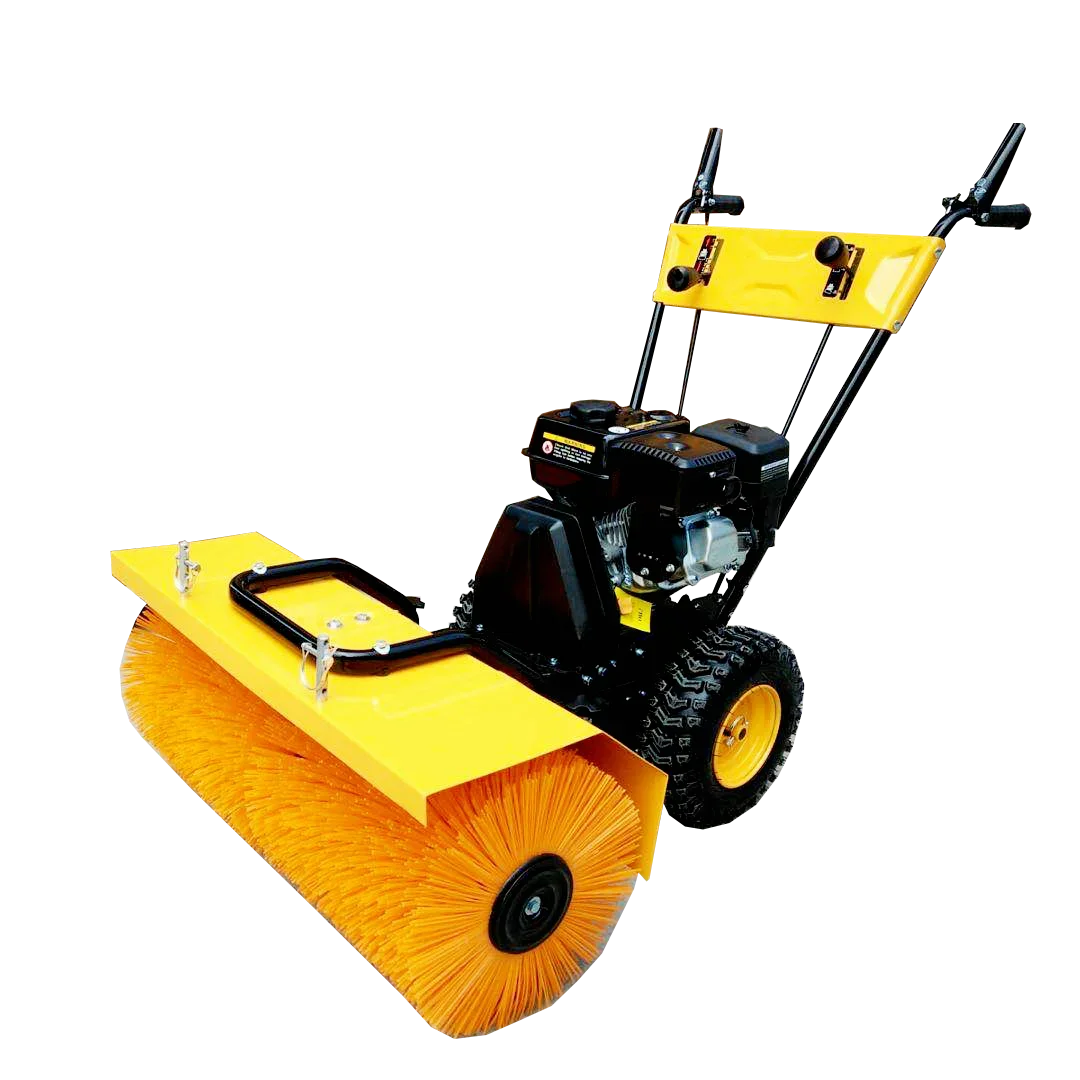 Snow Sweeper 6.5hp Multifunctional Gear Drive Snow Sweeper Road sweeper brush for sale