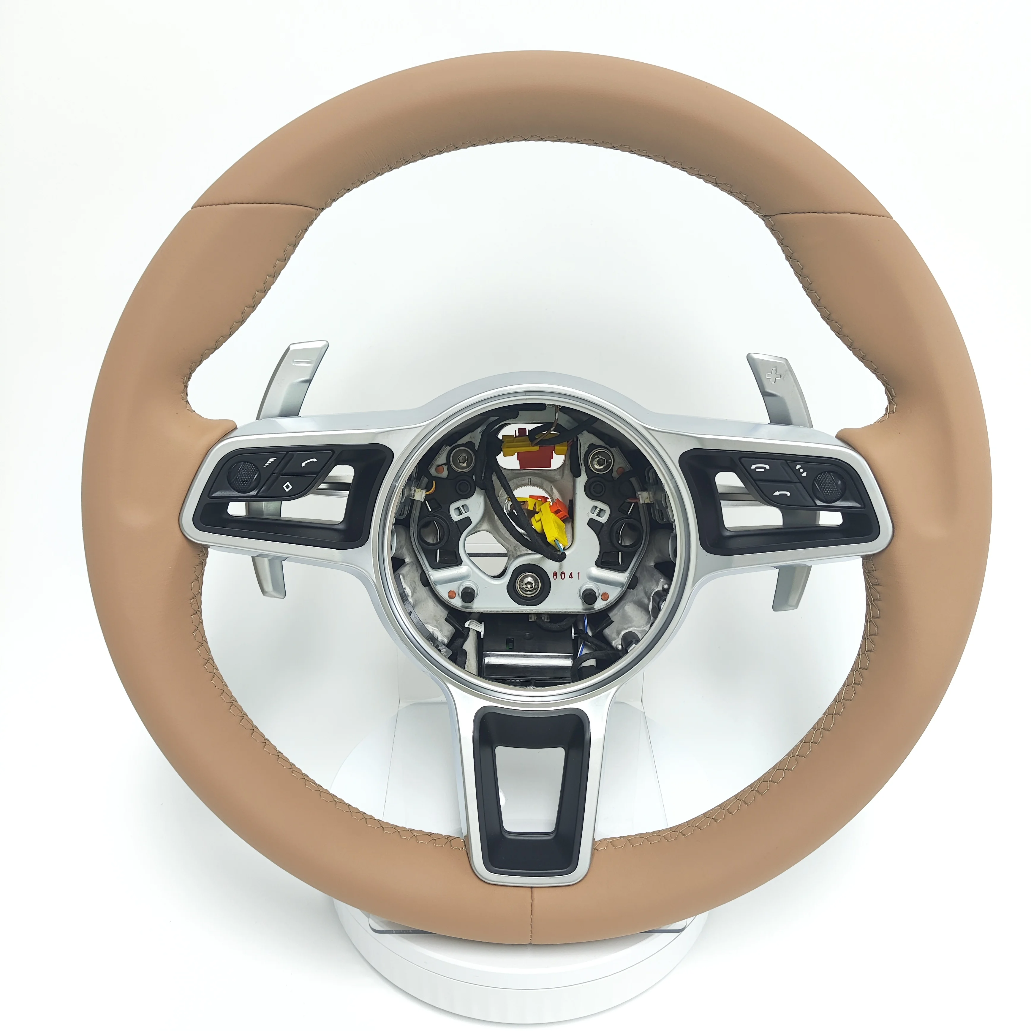 Steering Wheel Applicable For Porsche Panamera Cayenne Macan Taycan 911 992 997 970 971 955 958 987 Boxster Carrera Cayman