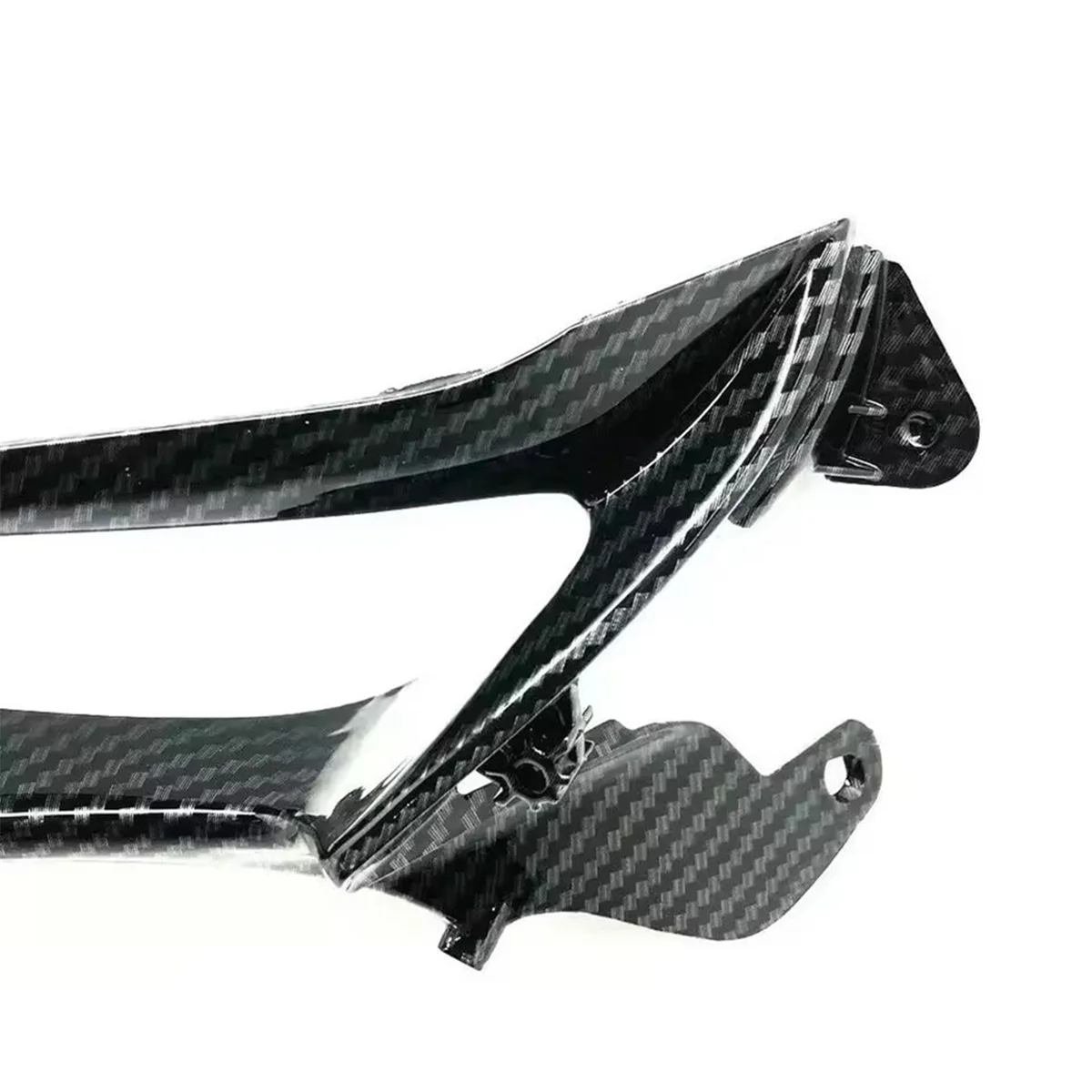 #89I Automotive Parts & Accessories,Motorcycle Upper Front Fairing Cowl Nose Fit for SUZUKI GSXR 600 (Carbon Fiber Color)