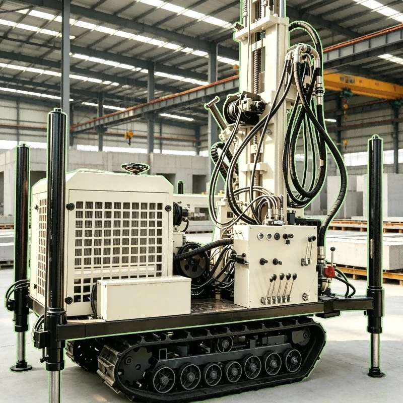FOB Water Well Drilling Rig For Farm Irrigation Rural Water Supply Mountain Underground Water Exploitation Construction Work Use