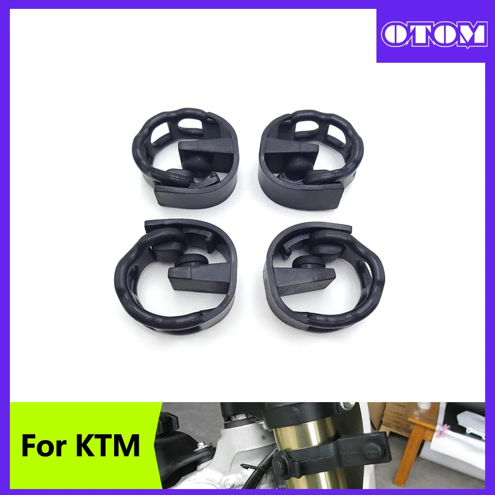 OTOM Motocross Headlight Mask Rubber Bracket Tape Fixing Strap Binding Belt For KTM XCW EXC MXC  HUSQVARNA FE TE FS Motorcycle